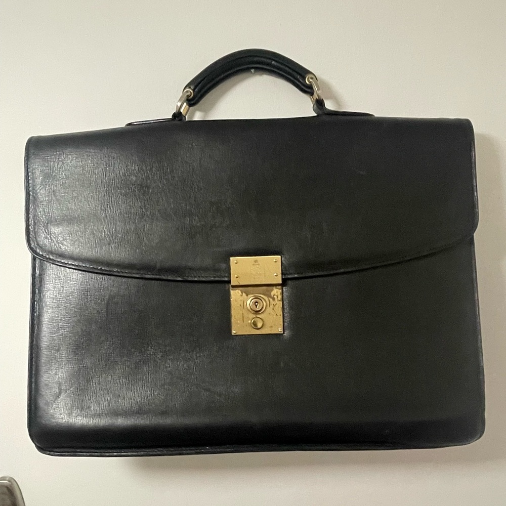 MARK CROSS Vitage leather briefcase